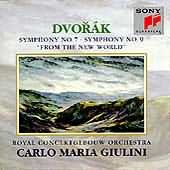 Dvorák: Symphonies No 7 & 9 / Giulini, Concertgebouw
