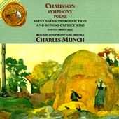 Chausson: Symphony, Poeme;  Saint-saëns / Munch, Oistrakh