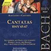 Edition Bachakademie Vol 21 - Cantatas Bwv 65-67 / Rilling