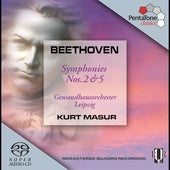 Beethoven: Symphonies No 2 & 5 / Masur, Et Al