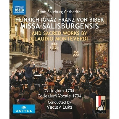 Biber: Missa Salisburgensis & Sacred Works by Monteverdi / Collegium 1704 [Blu-ray]