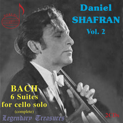 Daniel Shafran Vol 2 - Bach: 6 Suites For Cello Solo