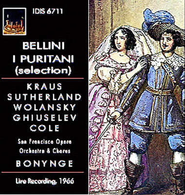 Bellini: I puritani (Selections) / Bonynge, San Francisco Opera Orchestra