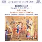 Anthology Of Spanish Music - Rodrigo: Orchestral Works Vol 1 / Valdès, Et Al