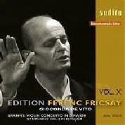 Brahms: Violin Concerto, Symphony No 2 / Fricsay, De Vito
