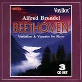 Beethoven: Variations & Vignettes For Piano / Alfred Brendel