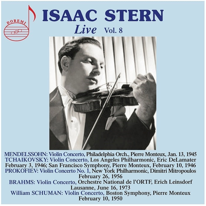 Brahms, Mendohlsson, Tchaikovsky: Isaac Stern Live, Vol. 8 / Stern