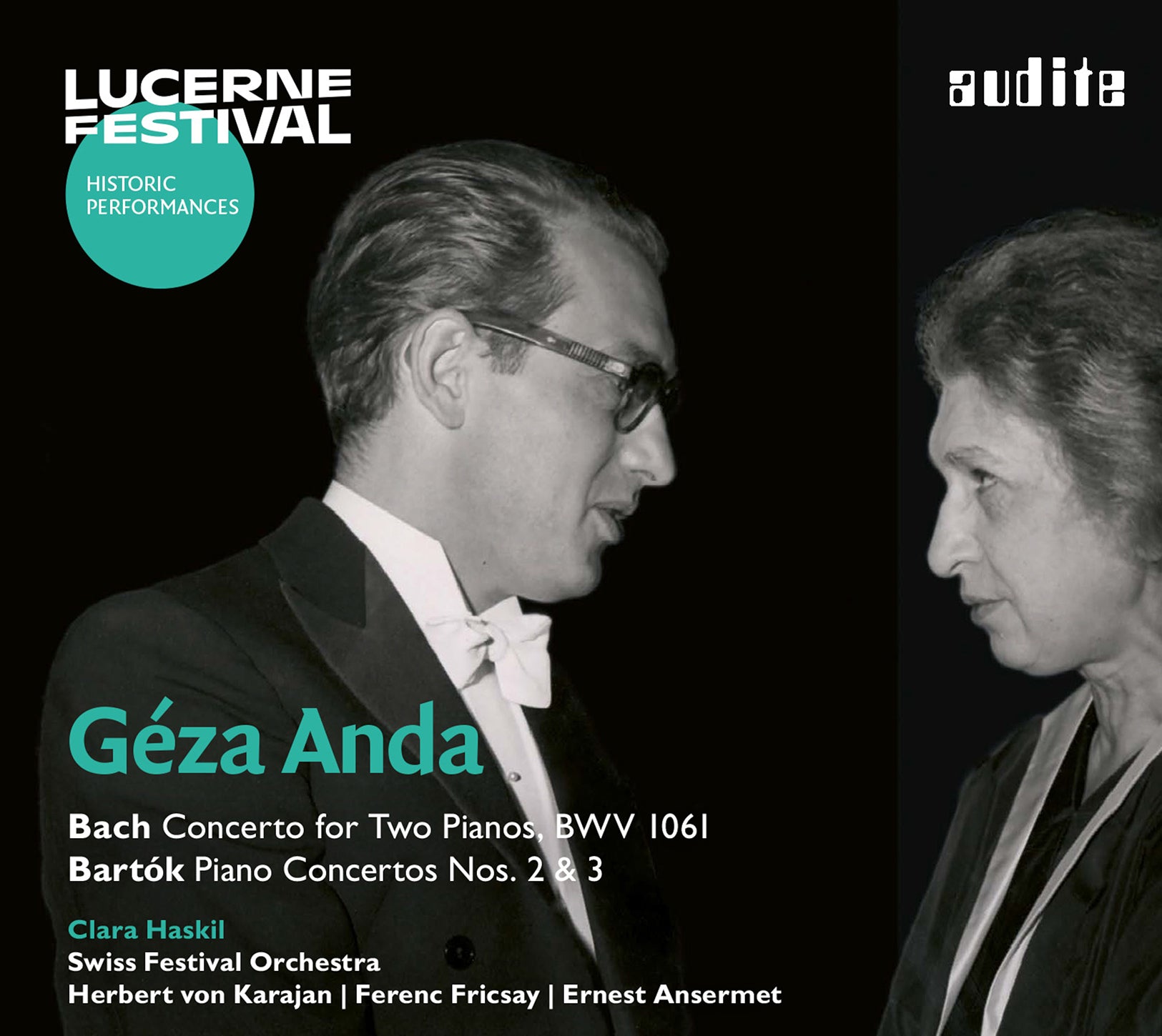 Bach and Bartók: Lucerne Festival, Vol. 17 / Anda & Haskil
