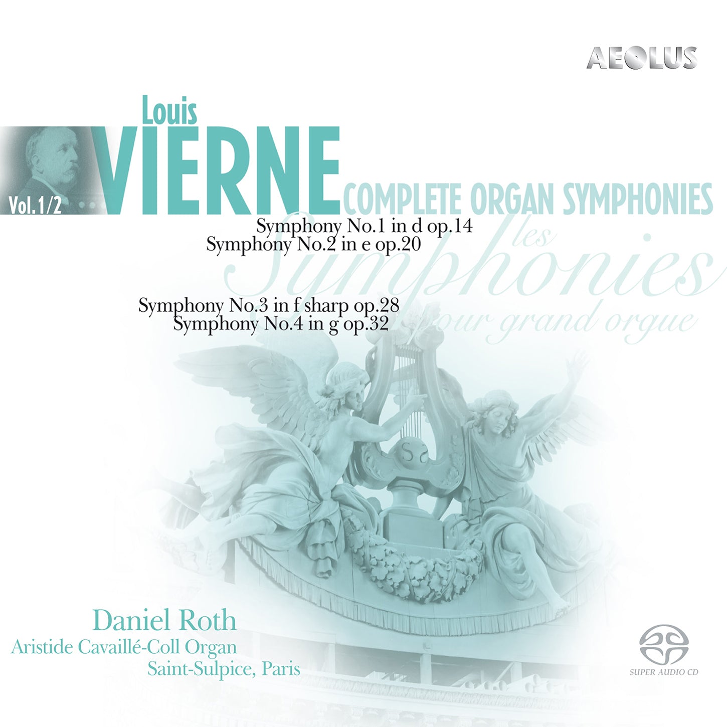 Vierne: Organ Symphonies, Vol. 1 & 2 [2 CDs] / Roth