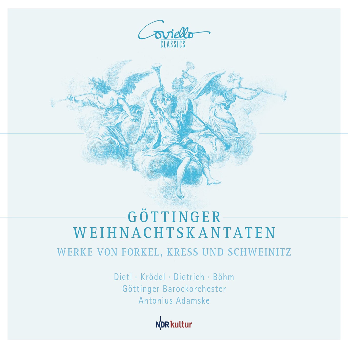 German Baroque Christmas Cantatas / Adamske, Göttingen Baroque Orchestra