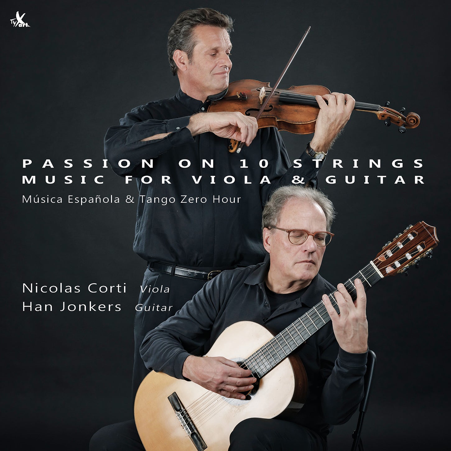 Passion on 10 Strings - Spanish Music & Tango for Guitar & Viola / Corti, Jonkers