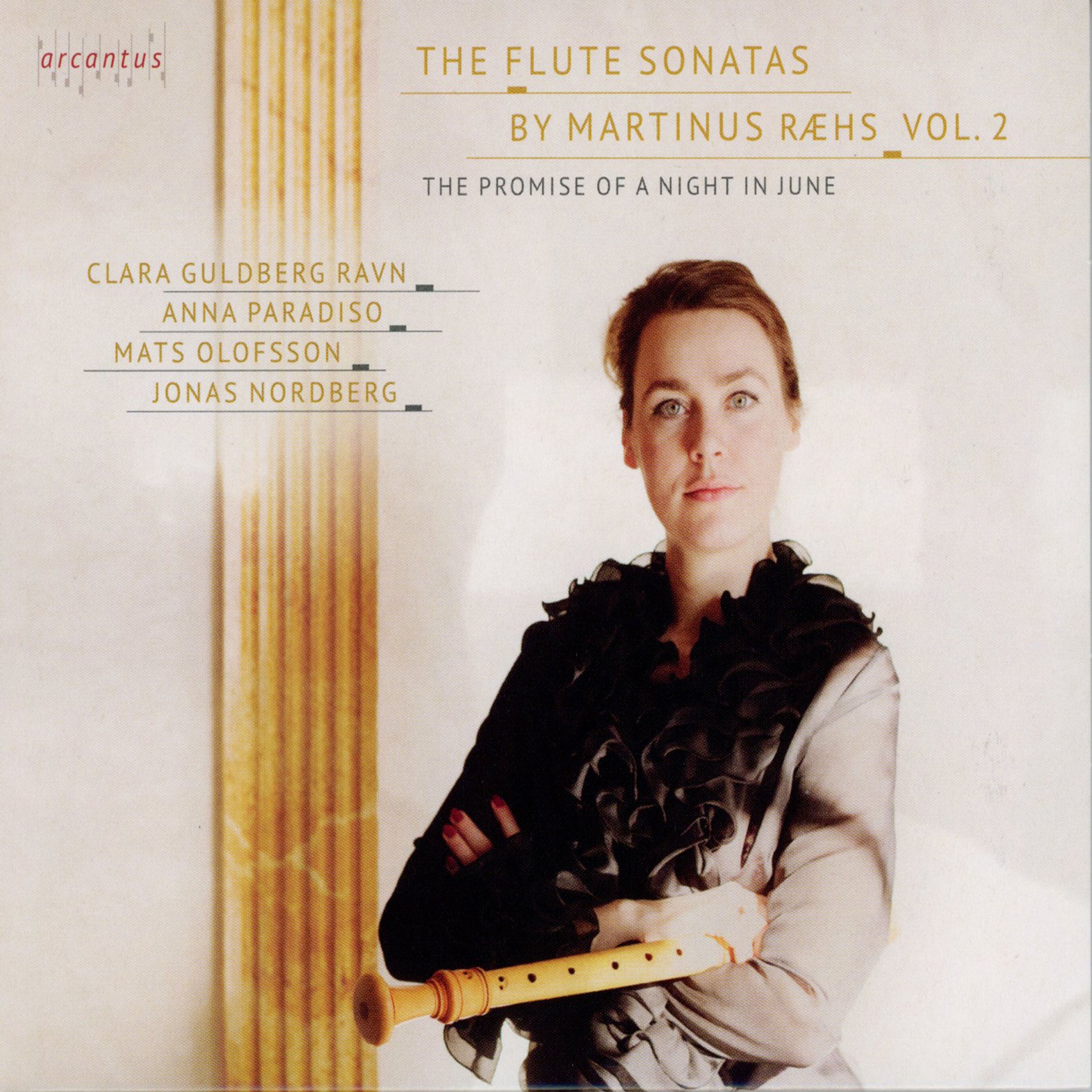 Ræhs: Flute Sonatas, Vol. 2 / Guldberg Ravn, Paradiso, Olofsson, Nordberg