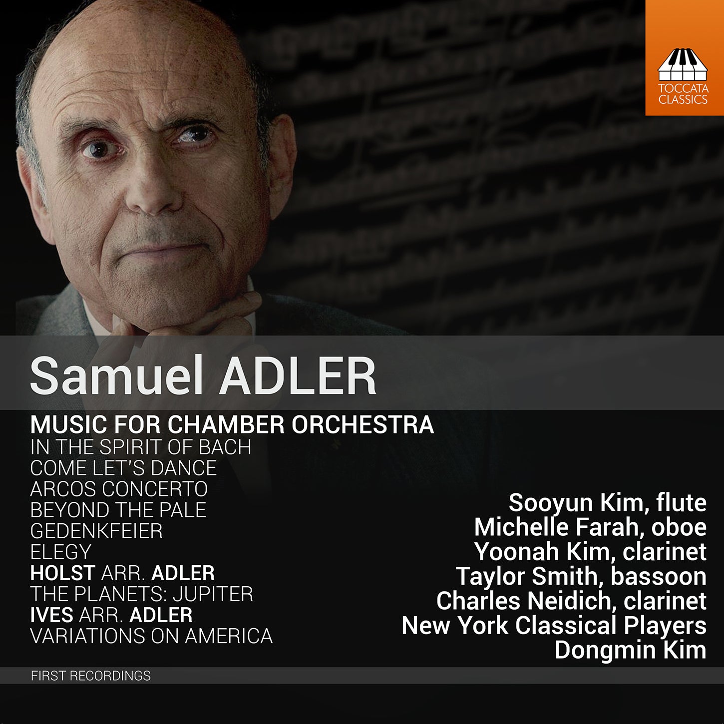 Adler: Music for Chamber Orchestra / Kim, New York Chamber Players