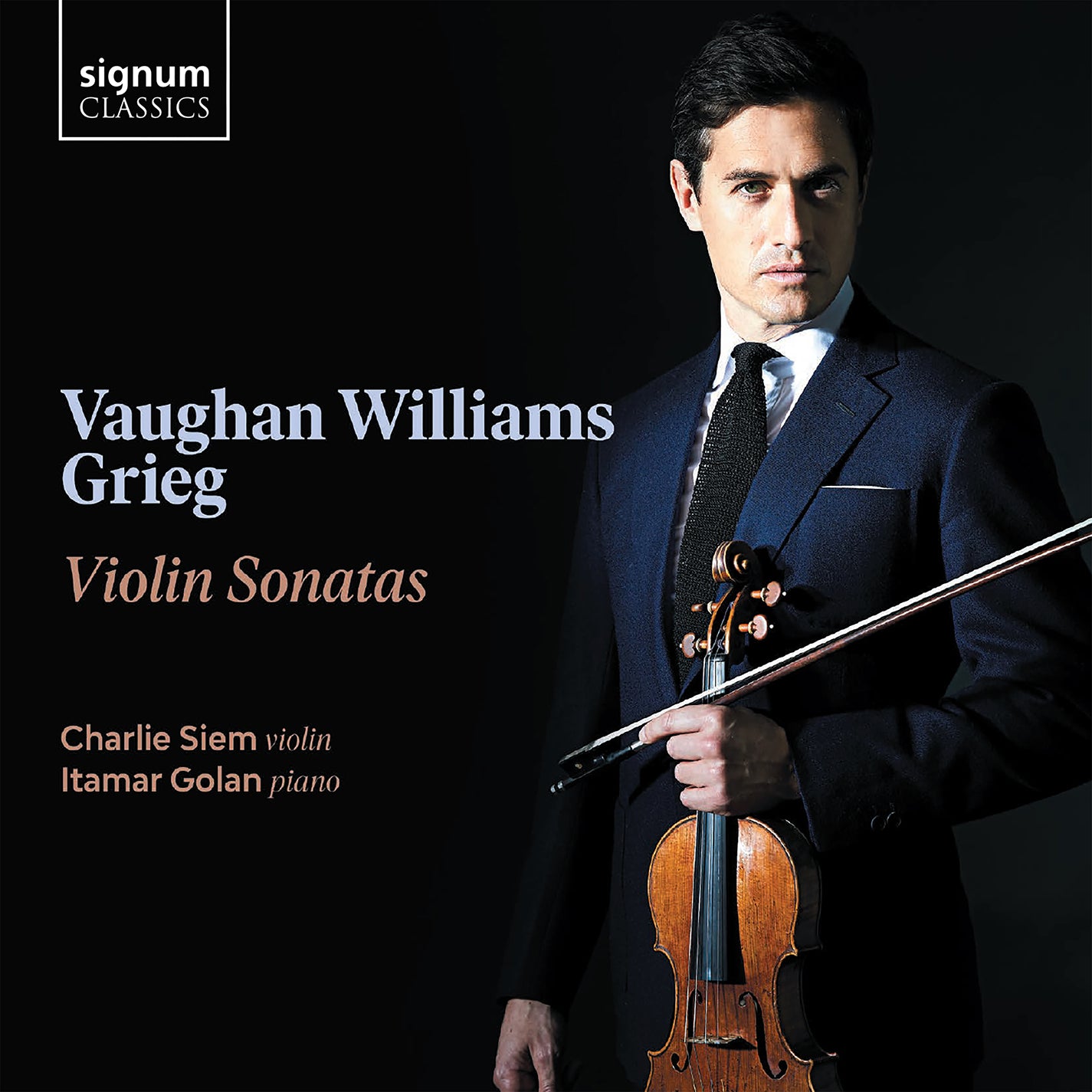 Vaughan Williams & Grieg: Violin Sonatas / Ciem, Golan