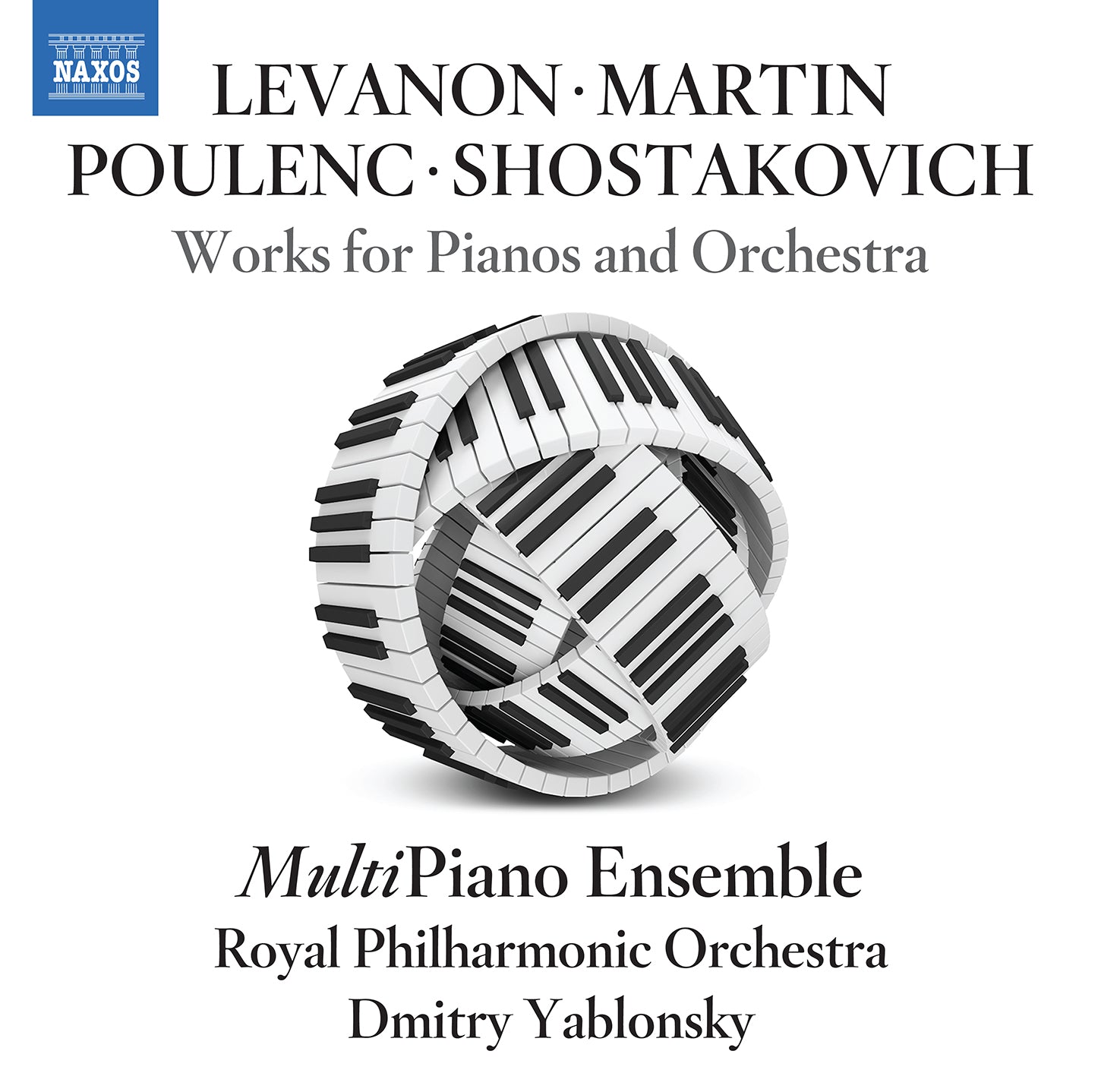 Poulenc, Shostakovich et al: Works for Pianos & Orchestra / MultiPiano Ensemble, RPO