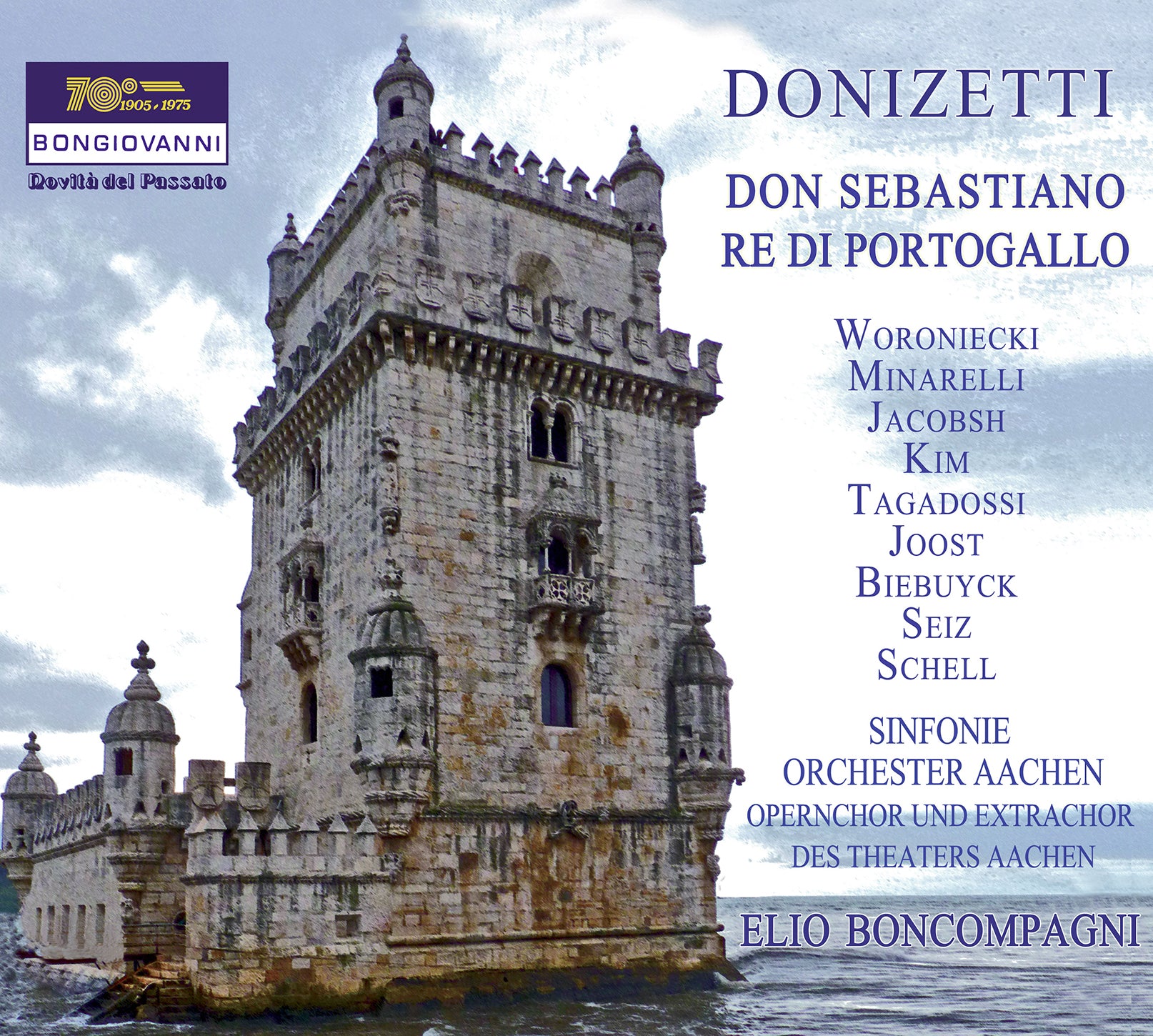 Donizetti: Don Sebastiano; Re di Portogallo / Woroniecki, Minarelli, Jacobsh, Kim, Tagadossi, Joost, Biebuyck, Boncompagni, Aachen Symphony Orchestra