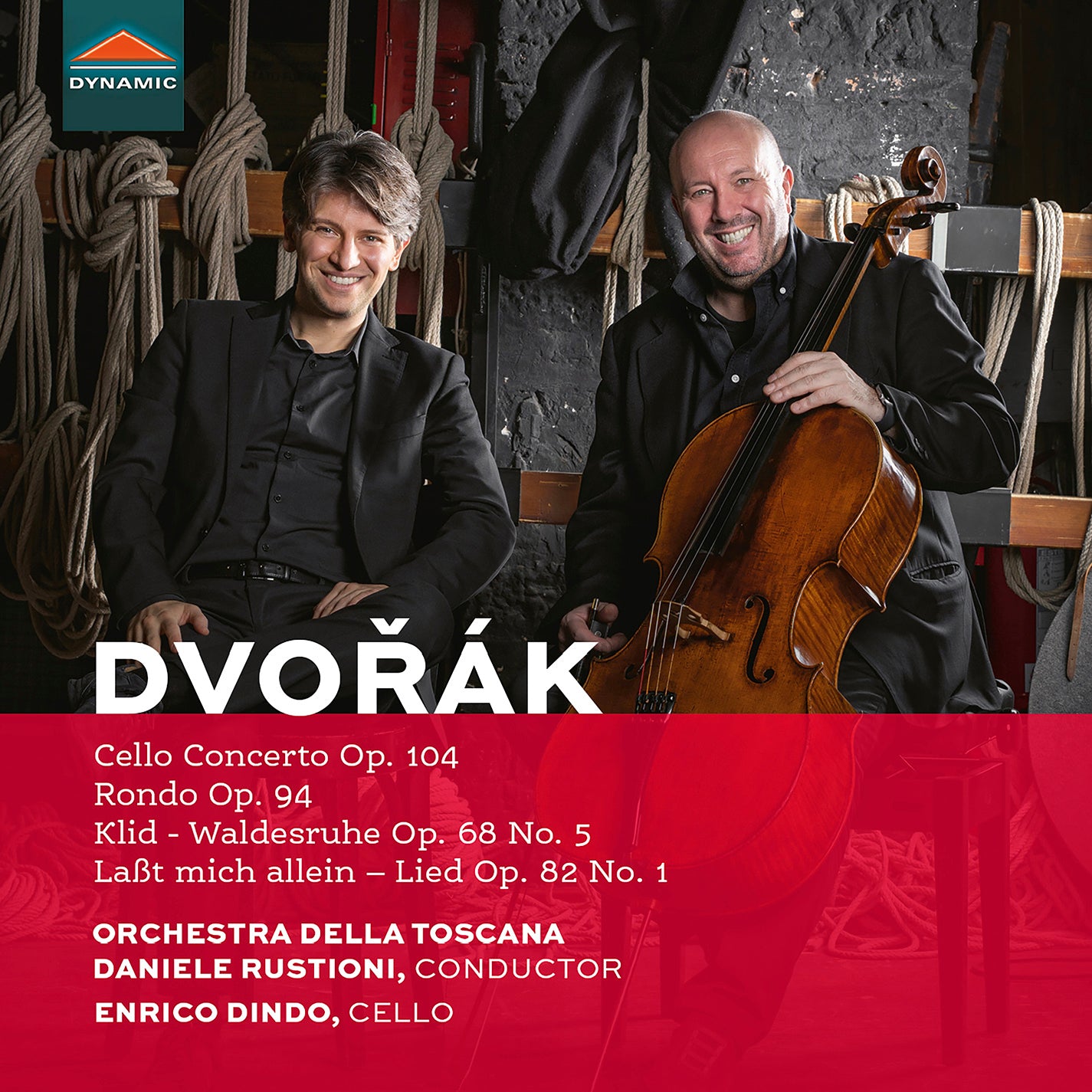 Dvořák: Works for Cello & Orchestra / Dindo, Rustioni, Orchestra della Toscana