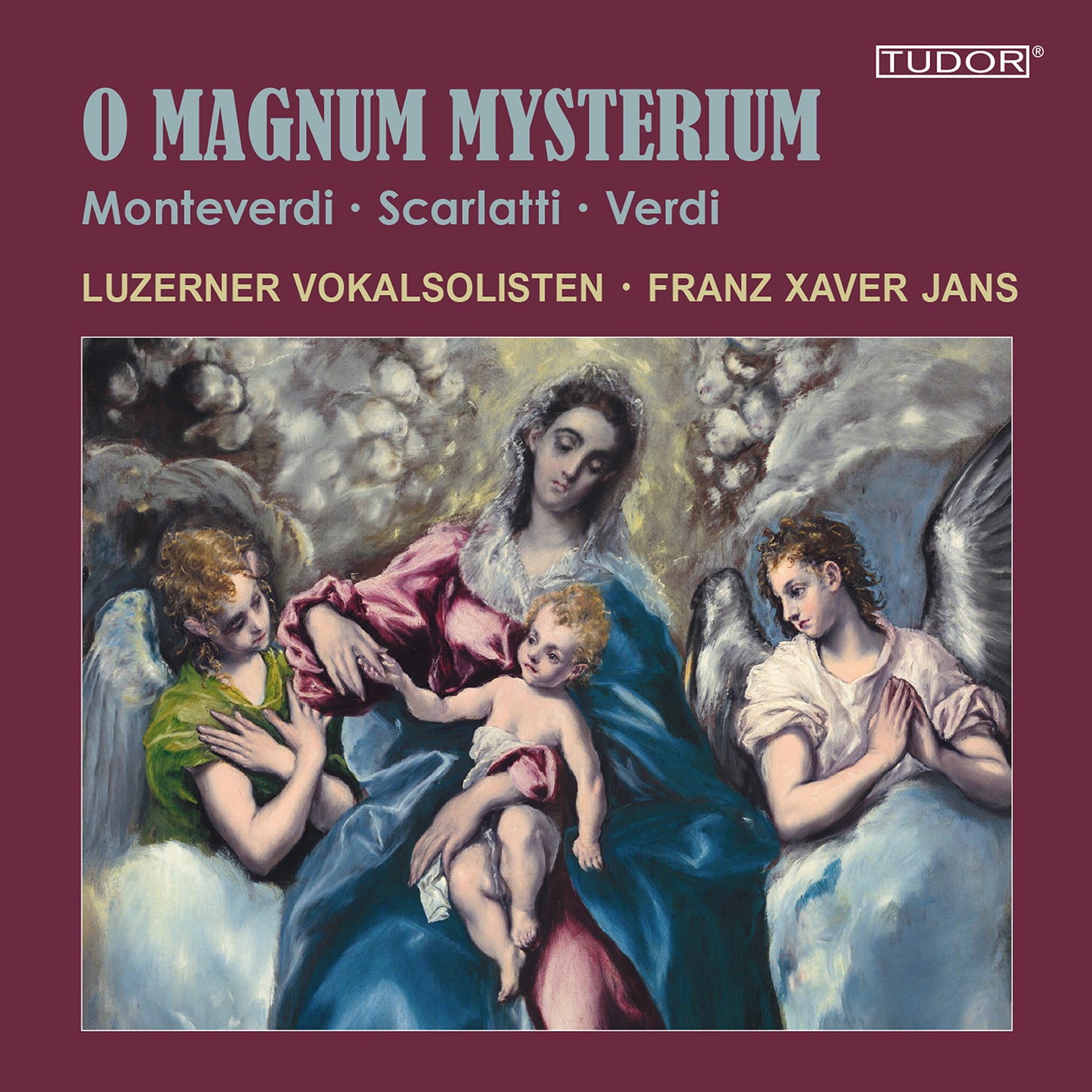 Monteverdi, A. Scarlatti & Verdi: O Magnum Mysterium / Jans, Lucerne Vocal Soloists