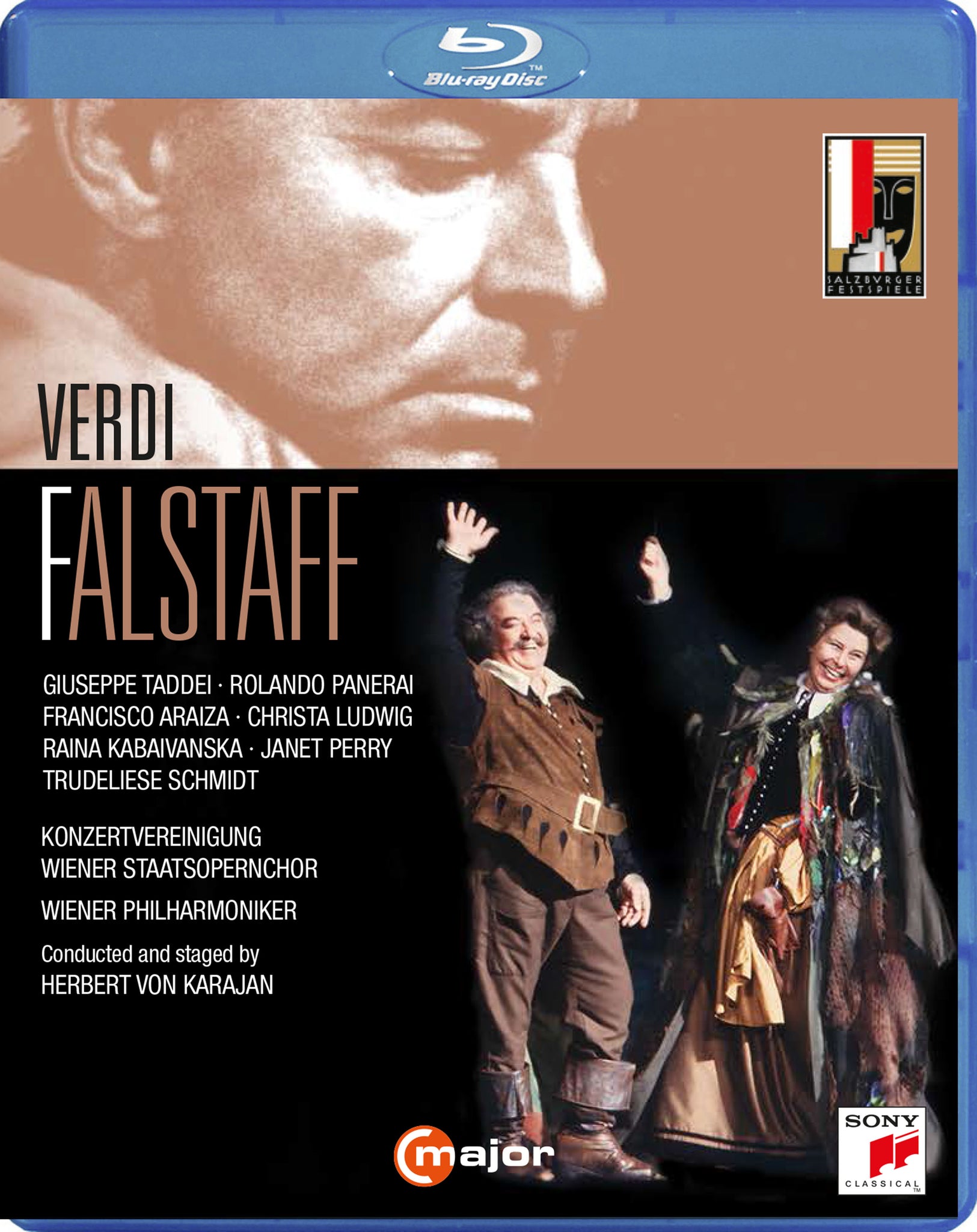 Verdi: Falstaff - Salzburg Festival 1982 / Taddei, Panerai, Aranza, Ludwig, Karajan