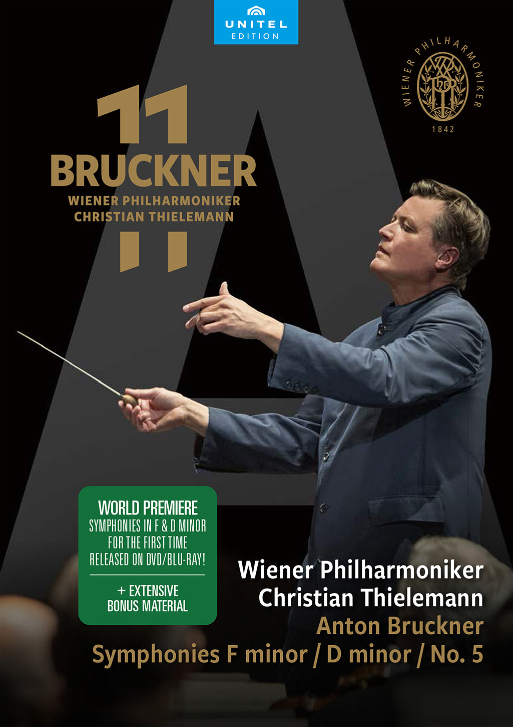 Bruckner 11 - Symphonies nos. 5, 0 & 00  / Thielemann, Wiener Philharmoniker