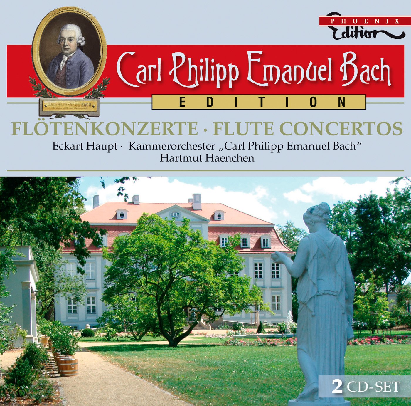 C.P.E. Bach: Flute Concertos [2 CDs]