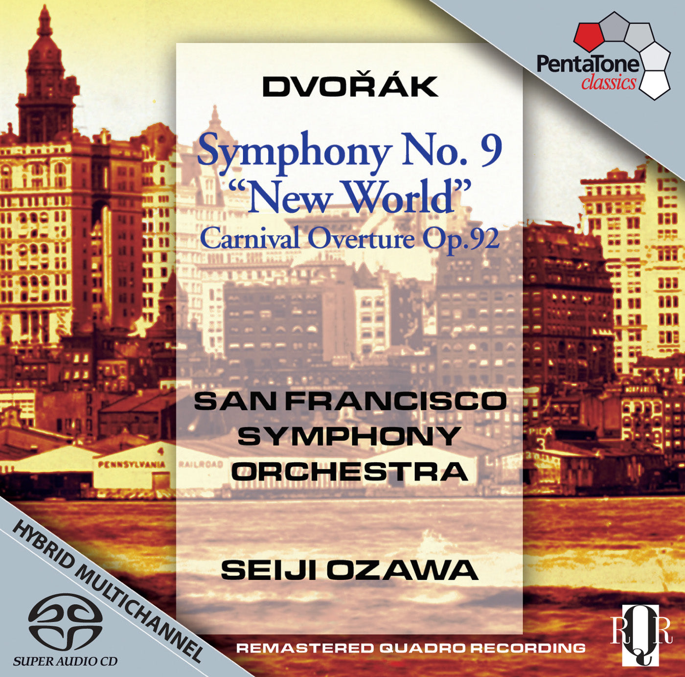 Dvorak: Symphony No. 9; Carnival Overture / Ozawa, San Francisco Symphony