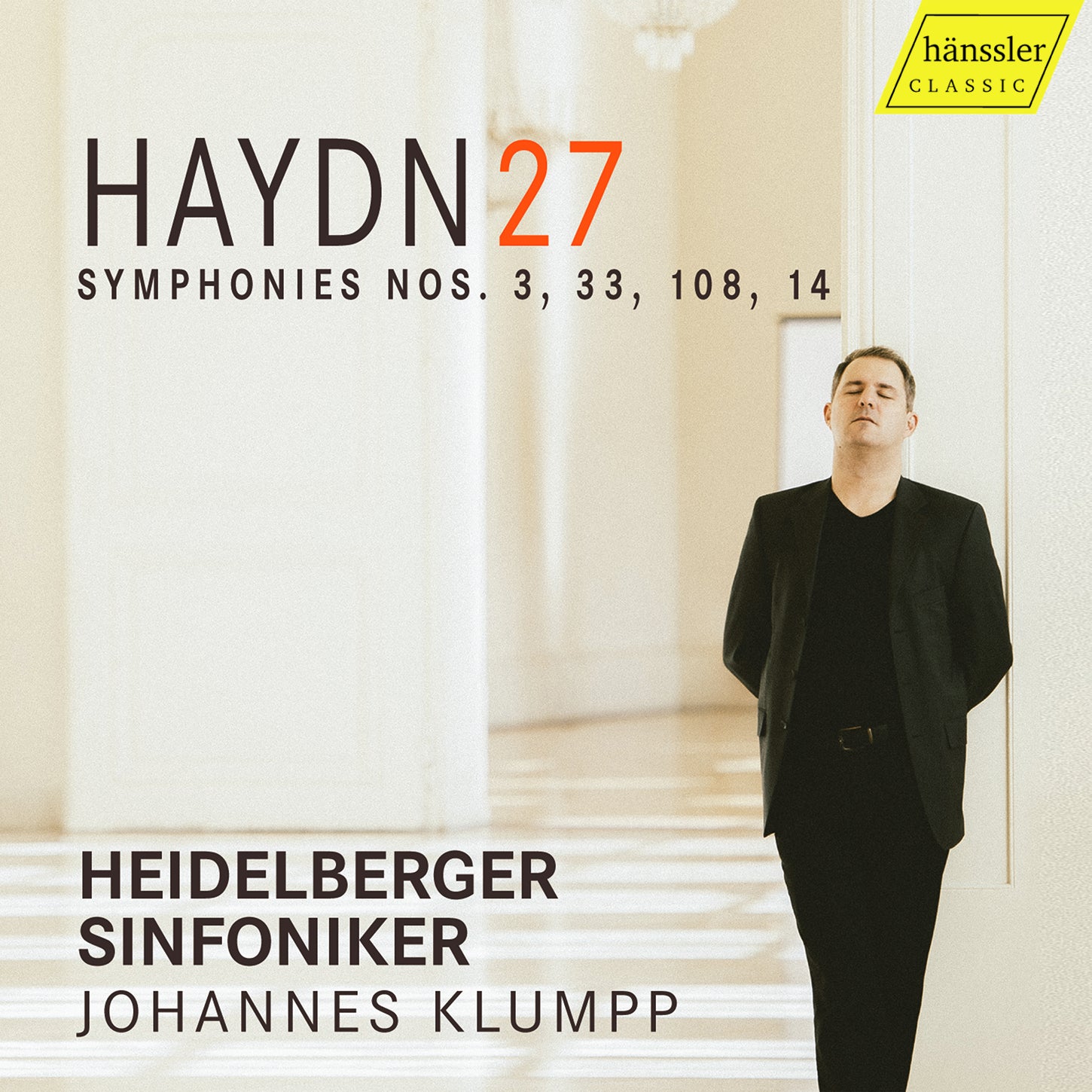 Haydn 27 - Symphonies Nos. 3, 33, 108, & 14 / Klumpp, Heidelberger Symphoniker