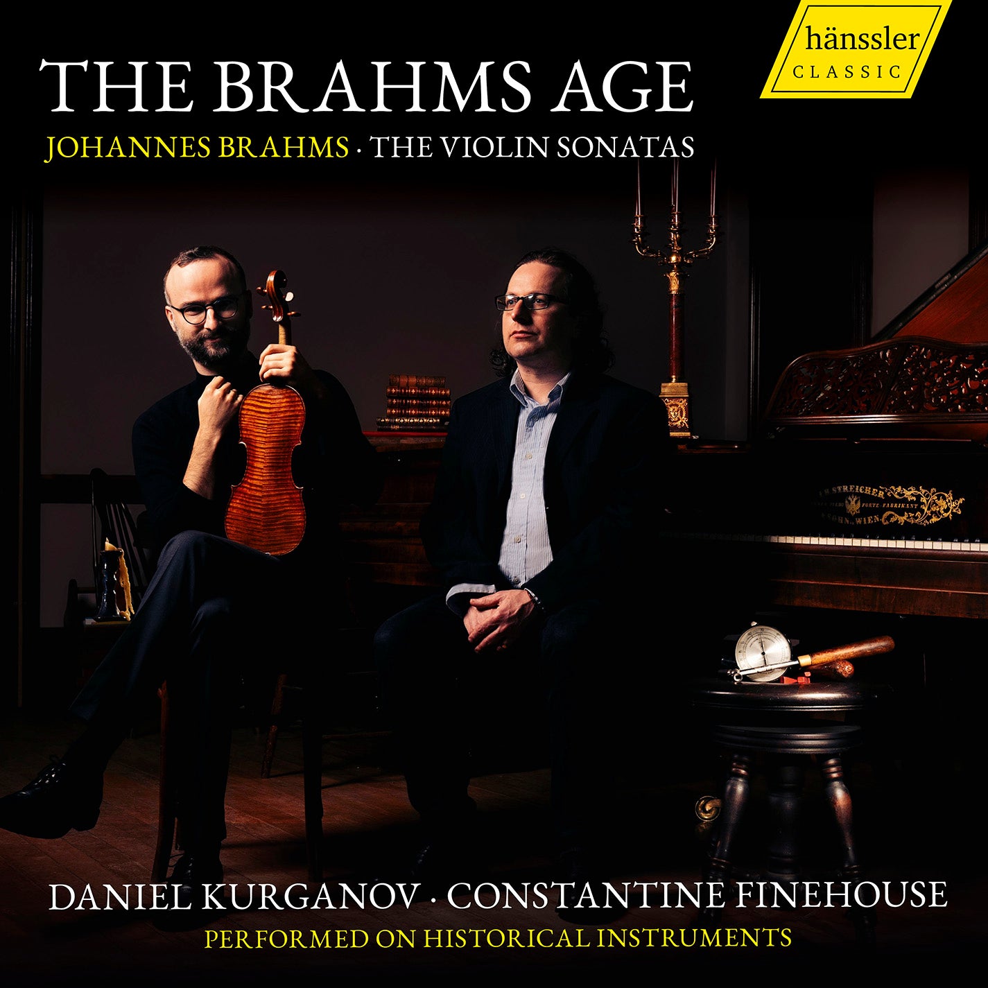 The Brahms Age: Violin Sonatas on Period Instruments / Kurganov, Finehouse