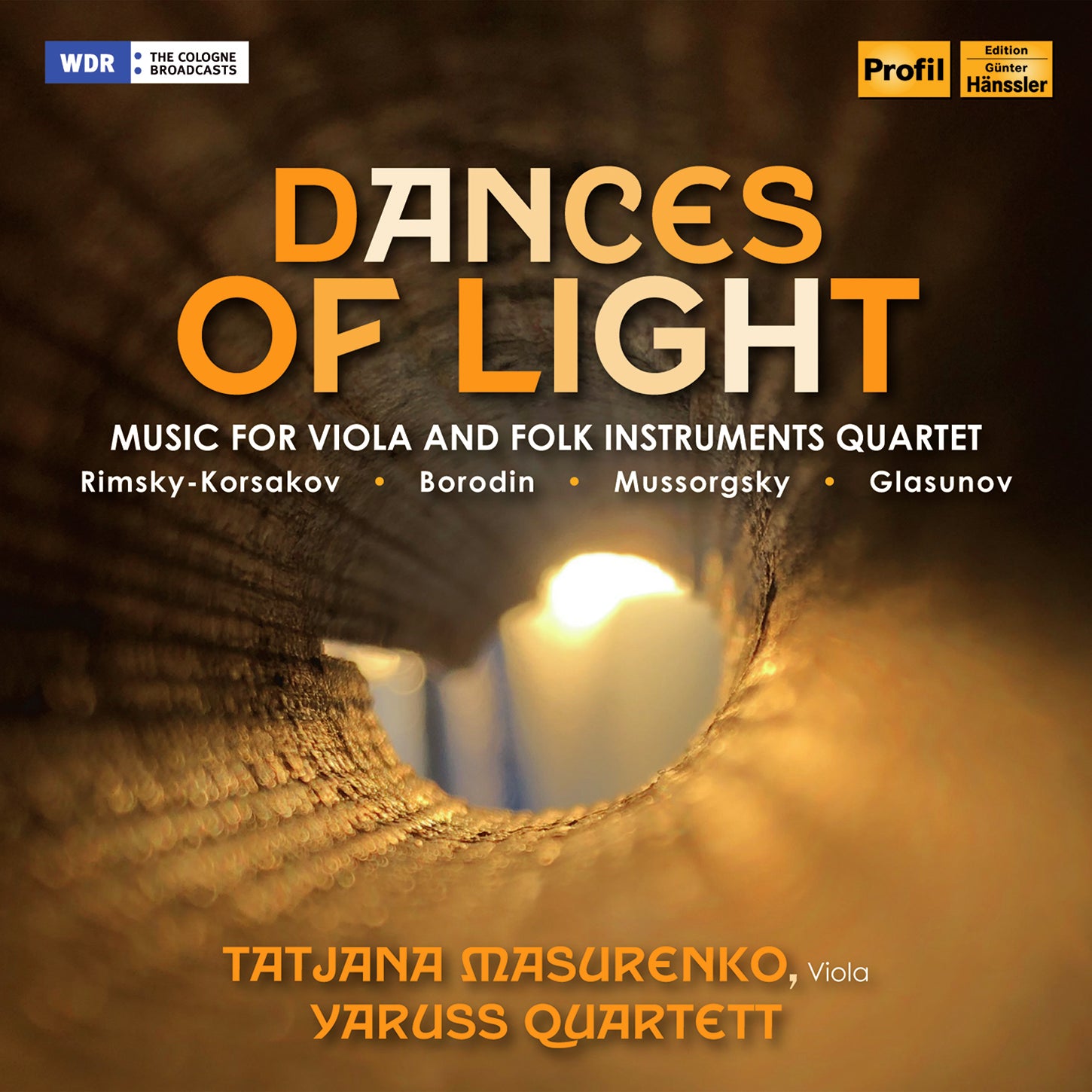 Borodin, Glazunov, Mussorgsky & Rimsky-Korsakov: Dances of Light / Masurenko, Yaruss Quartet