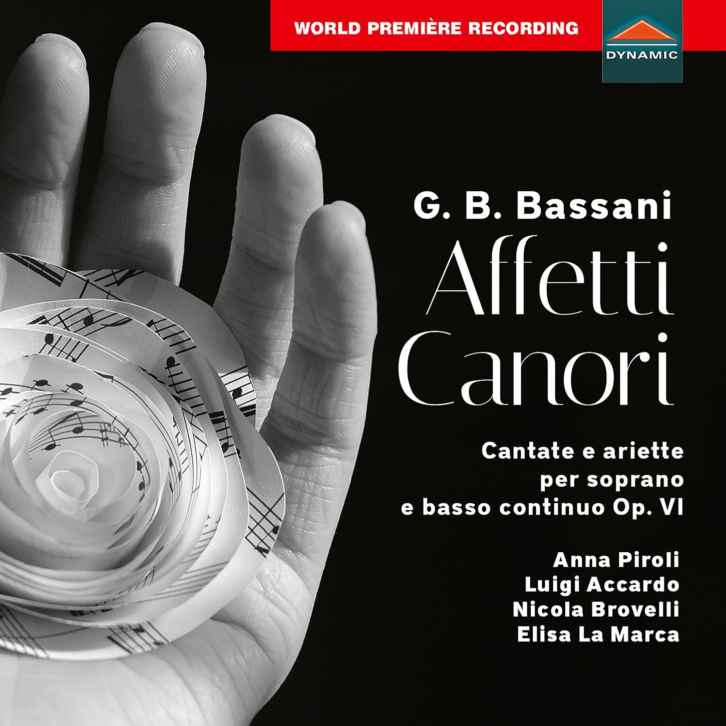 Bassani: Affetti canori Cantate e Arietti / Piroli, Accardo, Brovelli, La Marca - ArkivMusic