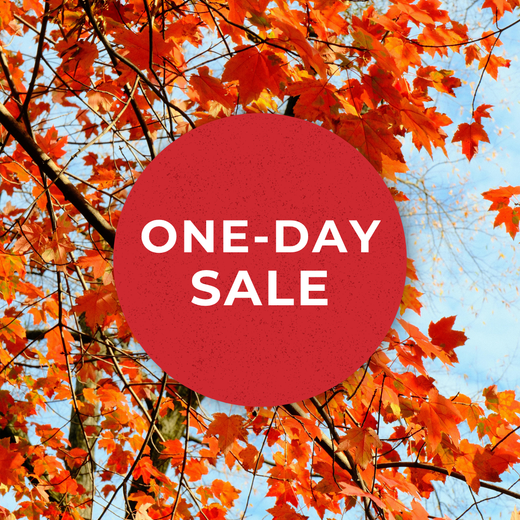 One-Day Sale | October 14th, 2026