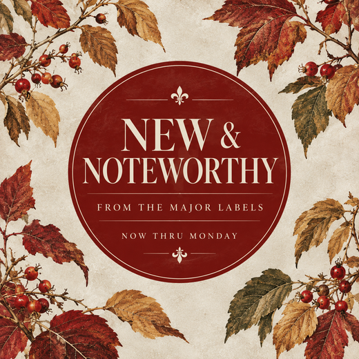 New & Noteworthy | Major Labels Weekend Sale