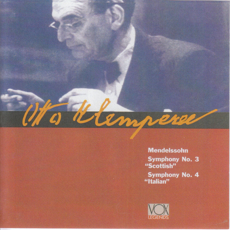 Mendelssohn: Symphonies Nos. 3 & 4 / Klemperer, Vienna Symphony