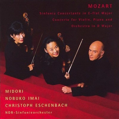 Mozart: Sinfonia Concertante, Concerto For Violin & Piano / Midori, Imai