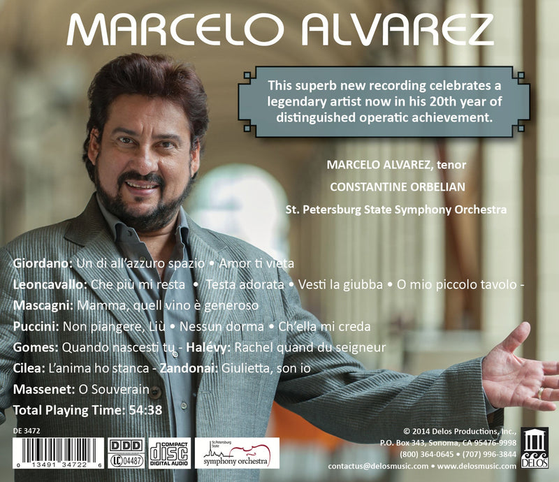 20 Years on the Opera Stage: Marcelo Alvarez