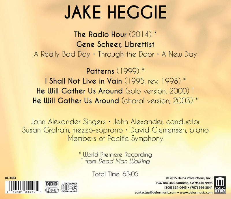 Heggie: The Radio Hour