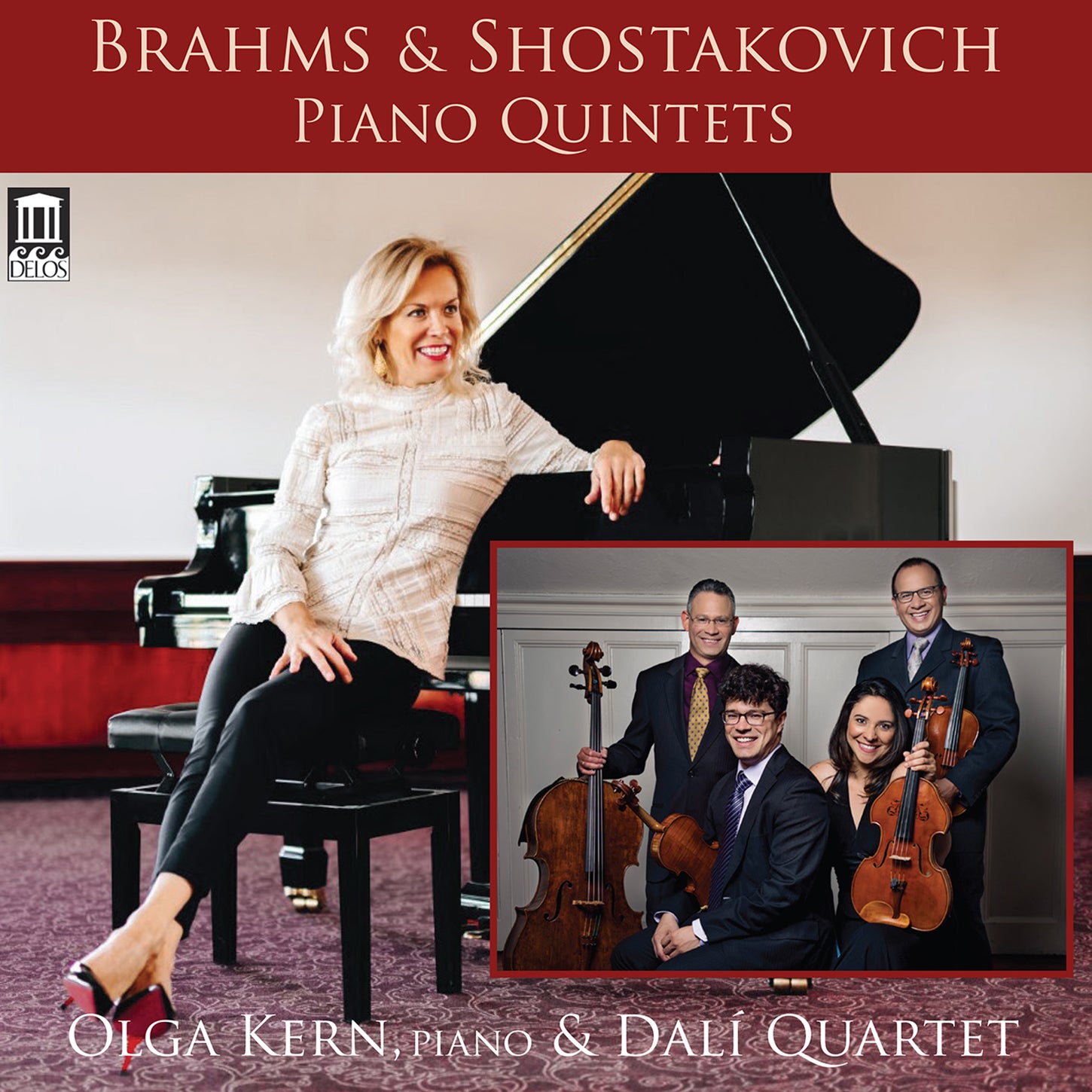 Brahms, Shostakovich: Piano Quintets / Kern, Dalí Quintet