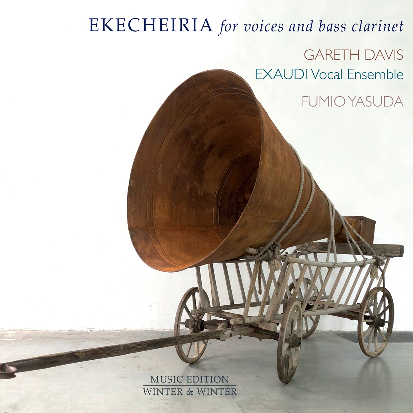 Yasuda: Ekecheiria for voices & bass clarinet