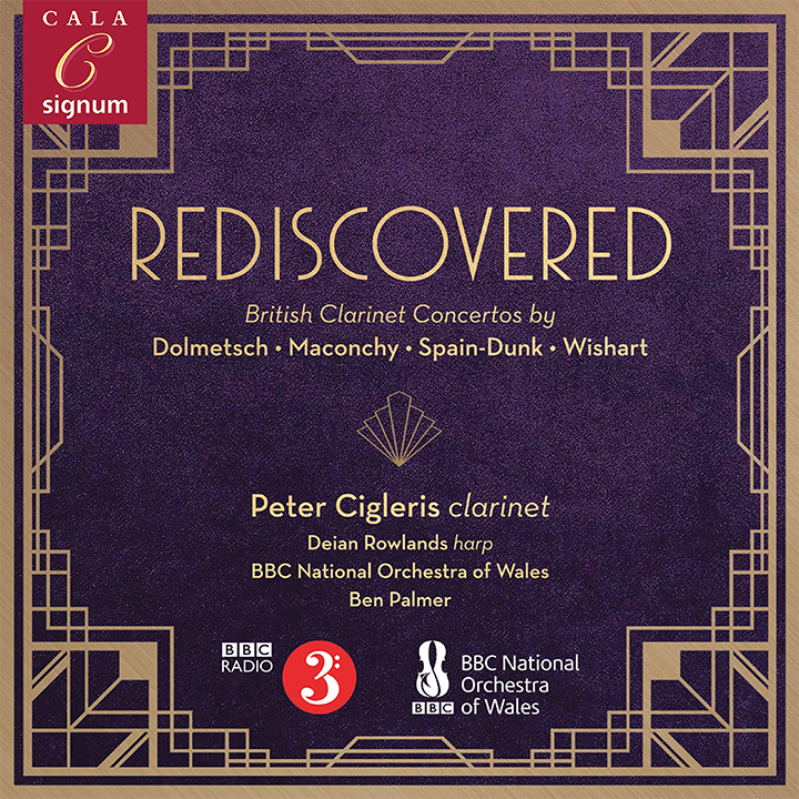 Rediscovered - British Clarinet Concertos / Peter Cigleris