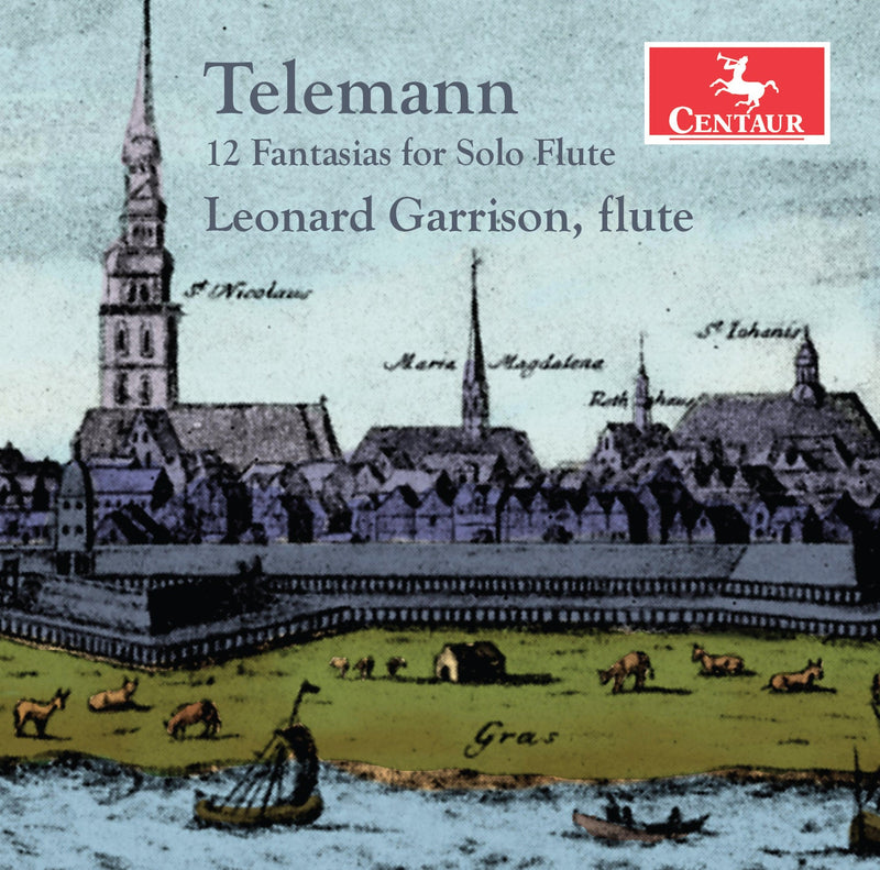 Telemann: 12 Fantasias for Solo Flute / Garrison