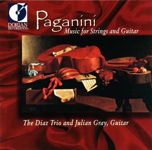 Paganini: Music for Strings & Guitar / Gary, Diaz Trio
