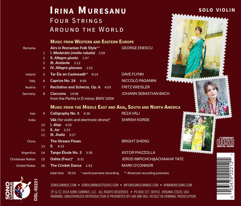 Four Strings Around the World / Muresanu