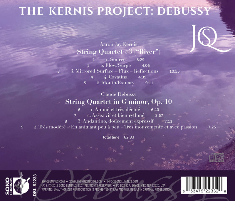 The Kernis Project: Debussy / Jaspar String Quartet