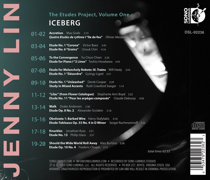 The Etudes Project, Vol. 1: Iceberg / Jenny Lin