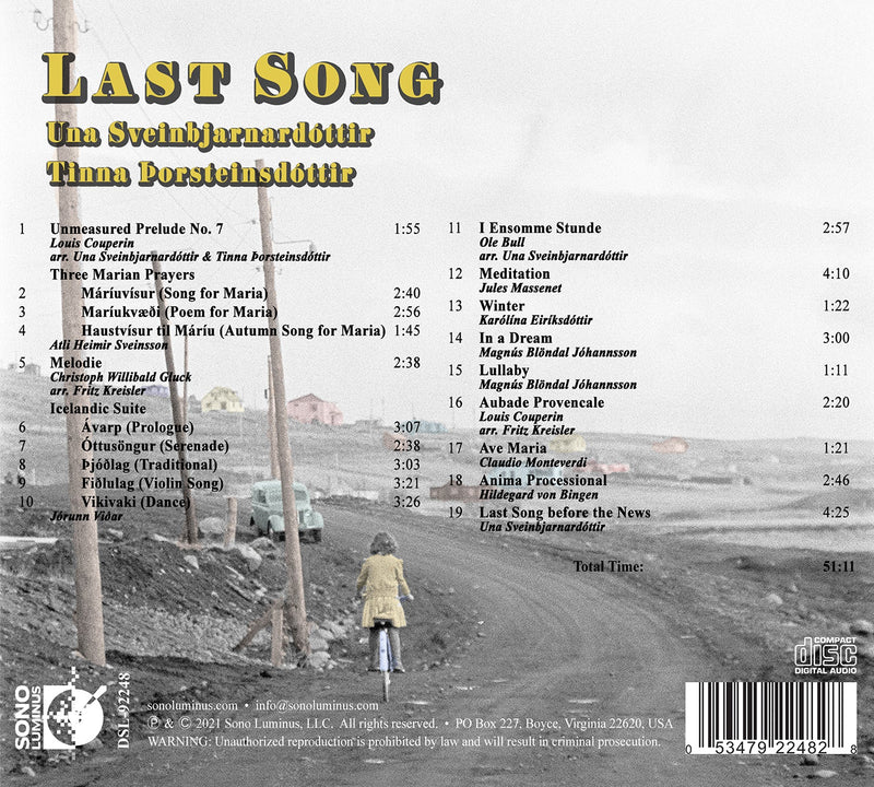 Last Song / Una Sveinbjarnardóttir, Tinna Thorsteinsdóttir