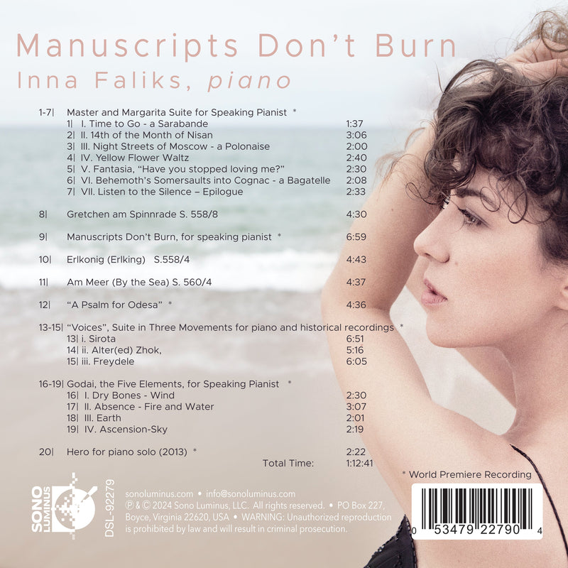 Manuscripts Don't Burn / Inna Faliks