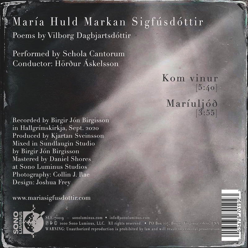 Sigfusdottir: Kom Vinur / Askelsson, Schola Cantorum