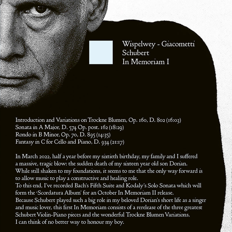 Schubert: In Memoriam I / Wispelwey, Giacometti