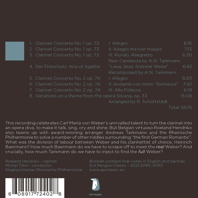 Weber: The Clarinet as Prima Donna