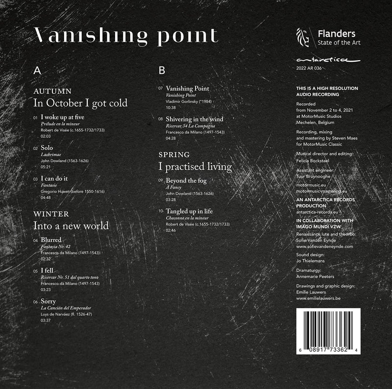 Dowland, Gorlinsky, Huwet, Milano, Narvaez & Visee: Vanishing Point
